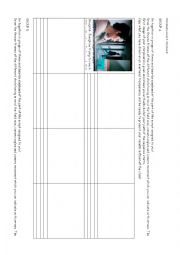 English Worksheet: Big Fish (film) 5th lesson Storyboards