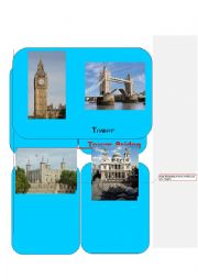 English Worksheet: London Flashcard