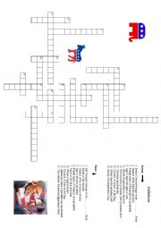 crosswords on the American elction