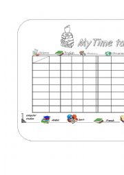 My time table