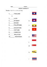 English Worksheet: ASEAN COMMUNITY