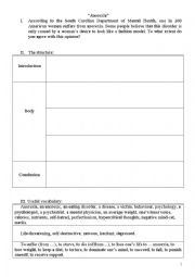 English Worksheet: The IELTS Writing Set