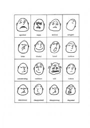 English Worksheet: Emotions