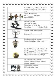 English Worksheet: This is Halloween (2)