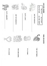 English Worksheet: Singular and Plural in yes/no questions