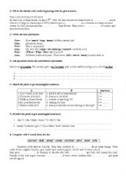 9th Form worksheet  20