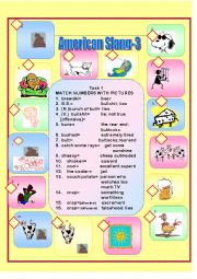 English Worksheet: American Slang-3