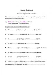 English Worksheet: 2nd conditional