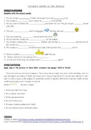 English Worksheet: OCTOPUS GARDEN by The Beatles
