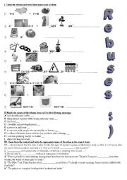 English Worksheet: Rebuses for older /adult learners + 3 exercises + KEY
