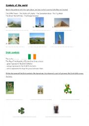 Symbols of the world + Ireland