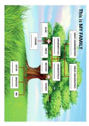 English Worksheet: Family Tree 2