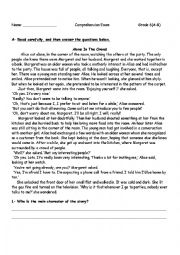 English Worksheet: Alone in the Crowd
