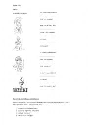 English Worksheet: WEATHER WORKSHEET