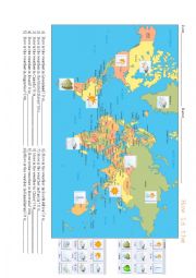 English Worksheet: Weather Forecast