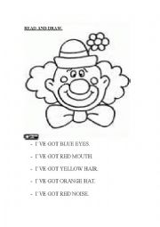 English Worksheet: PARTS OF THE FACE