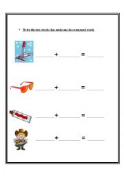 English Worksheet: Compound Nouns