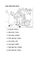 English Worksheet: Madagascar + adjectives