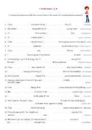 English Worksheet: Conditional Clause.