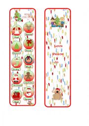 Christmas Bookmark