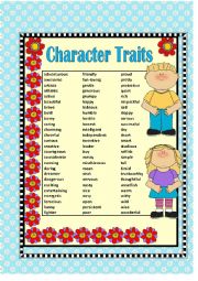 CHARACTER TRAITS