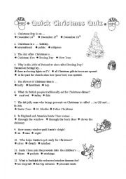 christmas quiz