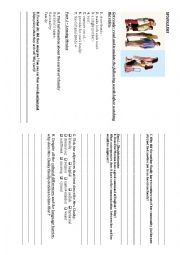 English Worksheet: Spanglish - the movie- worksheet