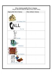 English Worksheet: Percy Jacksons Heroic Journey