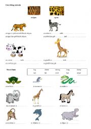 Describing animals