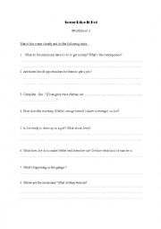 English Worksheet: study of the film some like it hot