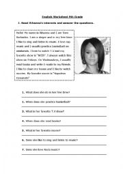 Russian Roulette Lyrics (Rihanna) - ESL worksheet by miry