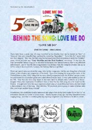 Reading comprehension Love Me Do - The Beatles