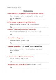 English Worksheet: persuasive speaking 