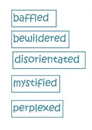 Confused synonyms