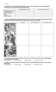 English Worksheet: Vanity Fair