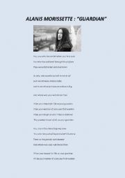 English Worksheet: Alanis Morissette