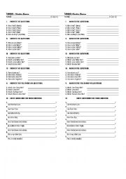 English Worksheet: WH-QUESTIONS WITH BE