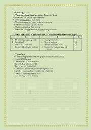 English Worksheet: writing tasks 