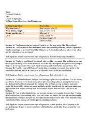 English Worksheet: Role play