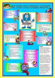 English Worksheet: ARE YOUR EYES TURNING SQUARE?