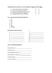 English Worksheet: Vocabulary worksheet