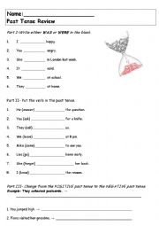 English Worksheet: Past Simple