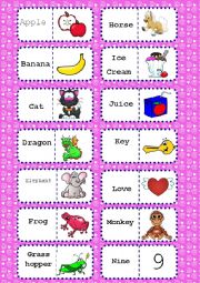 English Worksheet: How do you spell ...game cards