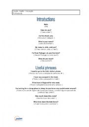 English Worksheet: Greetings