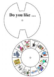 English Worksheet: Do you like ... ?