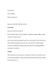 English Worksheet: how could i fail my little granddaughter