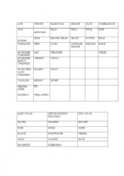 English Worksheet: Appearance related vocabulary