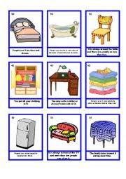 English Worksheet: House Guessing Game