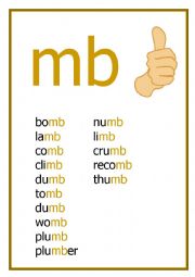 MB Reading worksheet