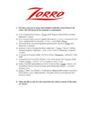 English Worksheet: Episode 